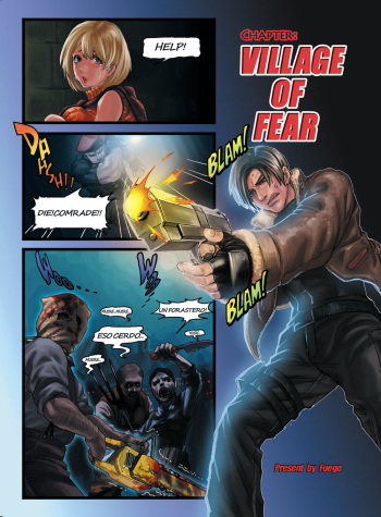 VILLAGE OF FEAR RE4 Doujinshi Web Sairoku cover