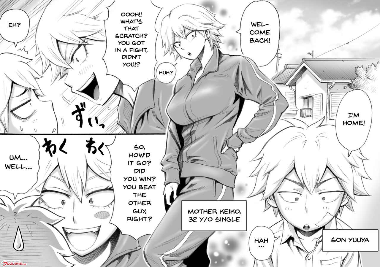Motoyan no Kaa-chan to Kozukuri Koubi | Having Baby-Making Sex With a Former Delinquent Mother page 3 full
