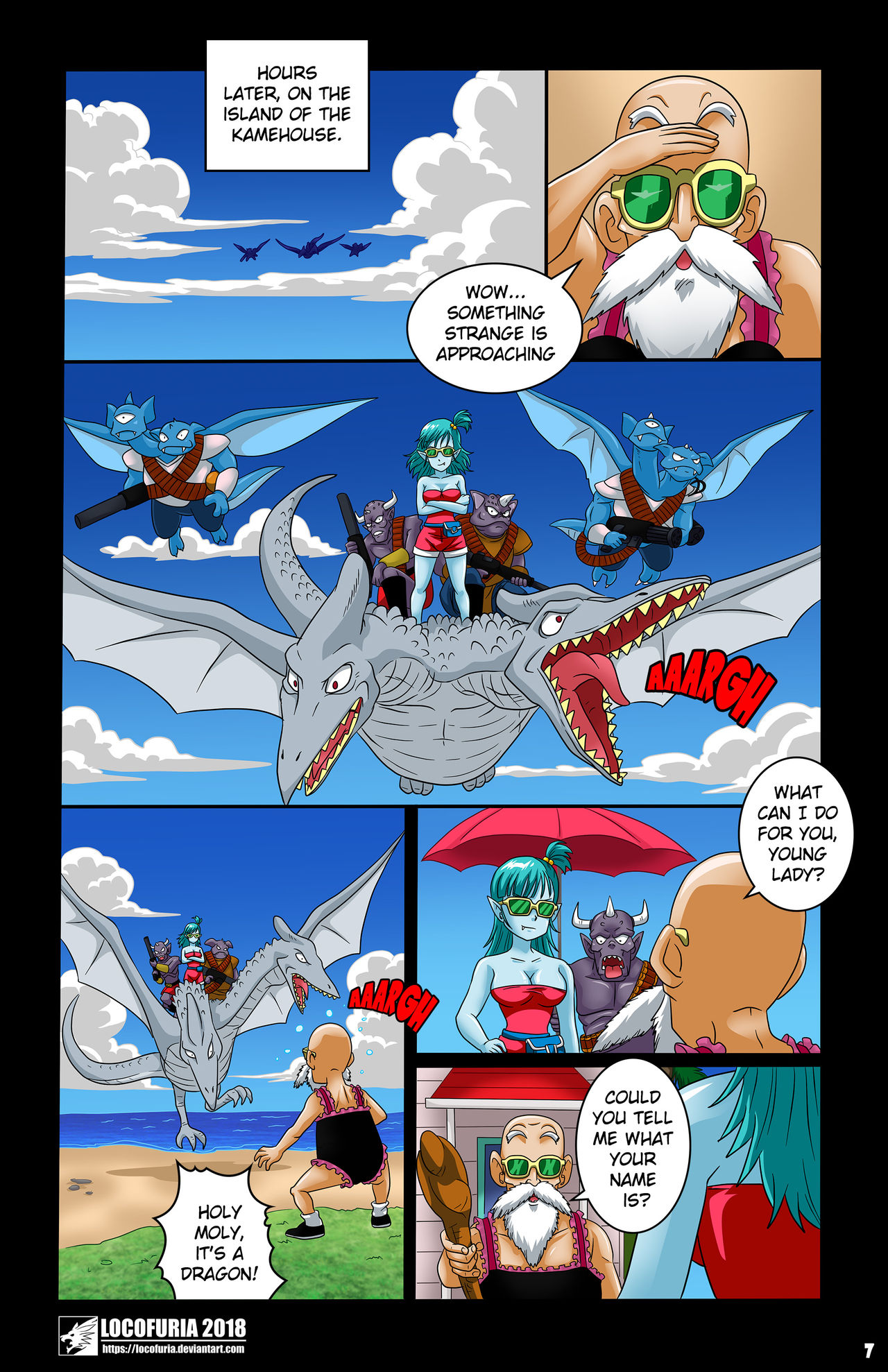 Evil Coronation #2 page 8 full