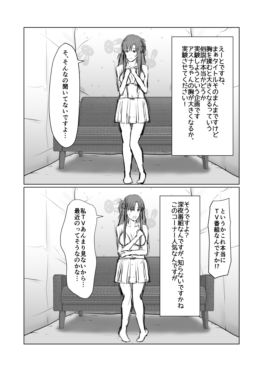 Asuna ga Shirouto Mono AV ni Deru Ohanashi page 6 full