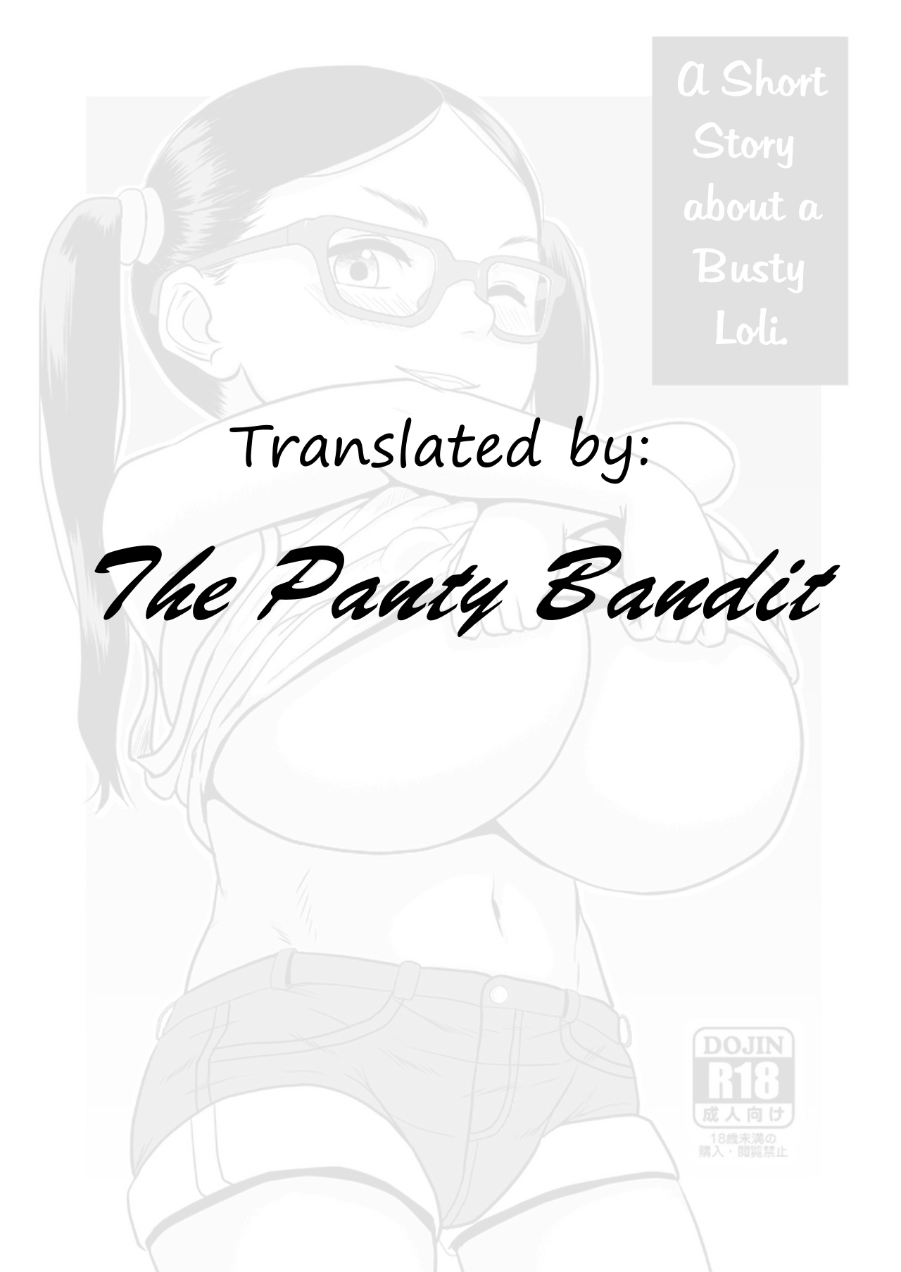 Loli Kyonyuu no Usui Hon | A Short Story about a Busty Loli page 2 full
