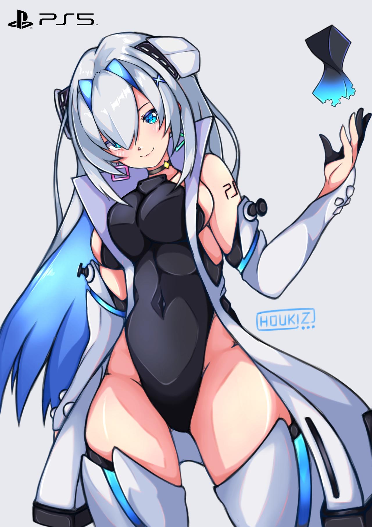 Playstation 5  gijinka, sexy gaming console waifus! page 10 full