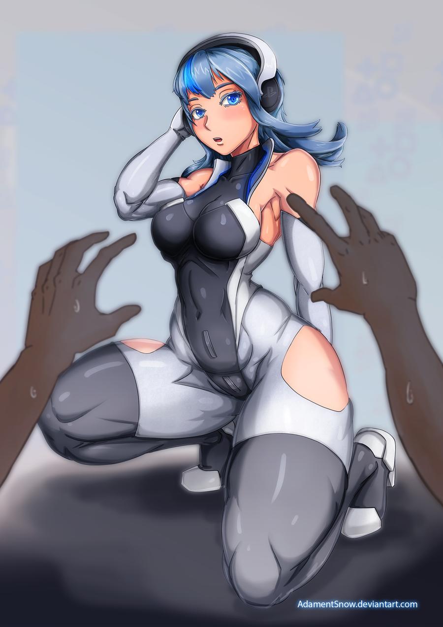 Playstation 5  gijinka, sexy gaming console waifus! page 3 full