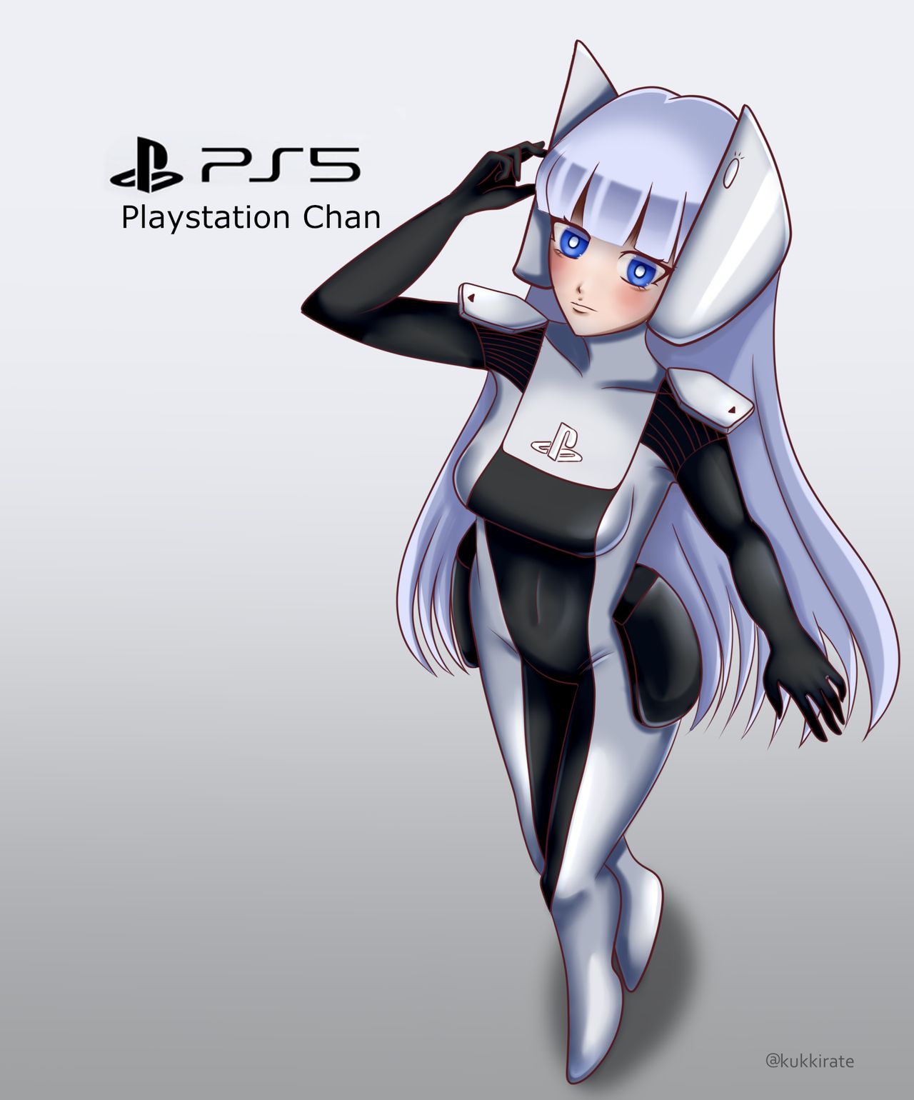 Playstation 5  gijinka, sexy gaming console waifus! page 7 full