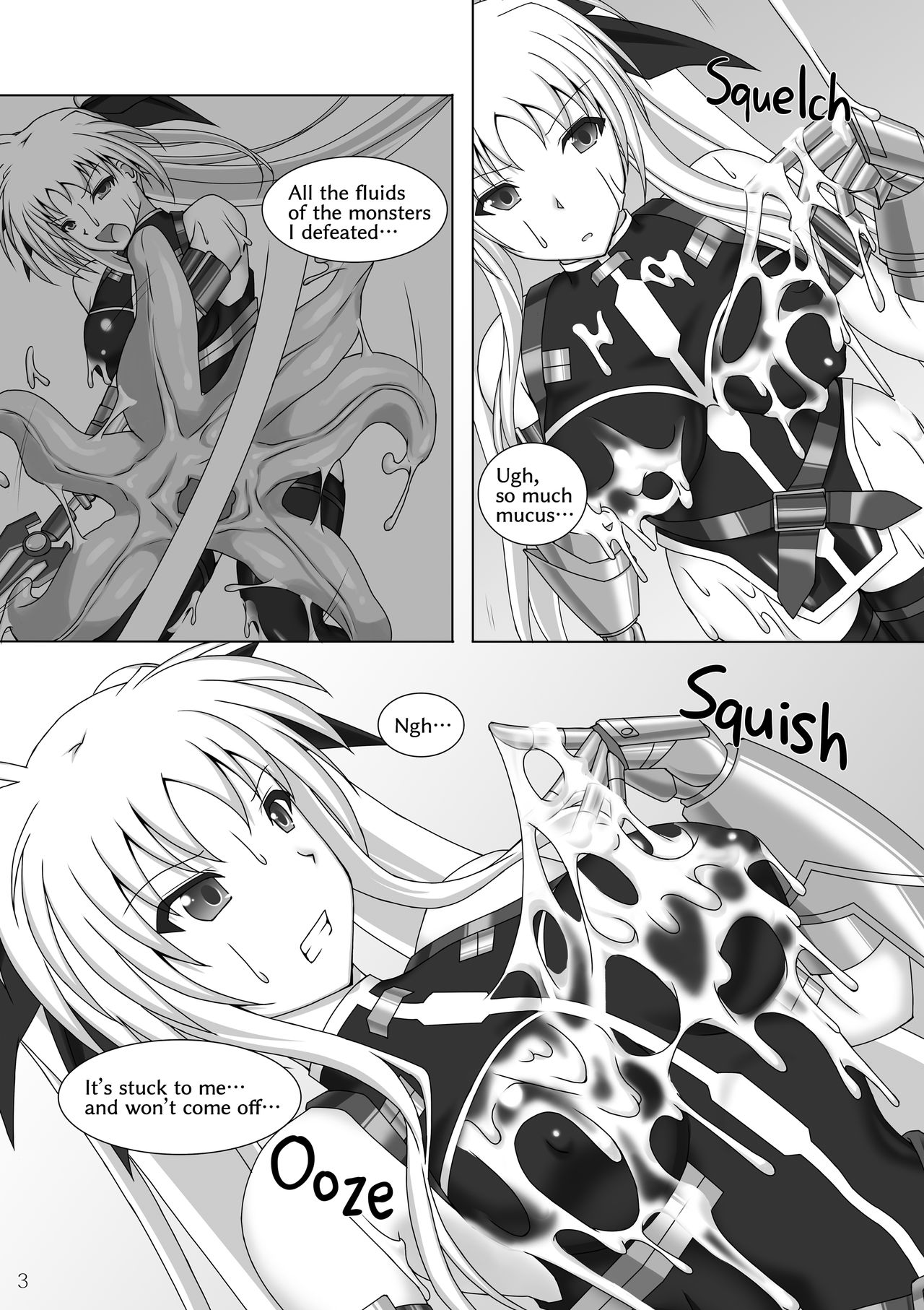 Toraware no Shitsumukan 3 | Fate in Captivity 3 page 4 full