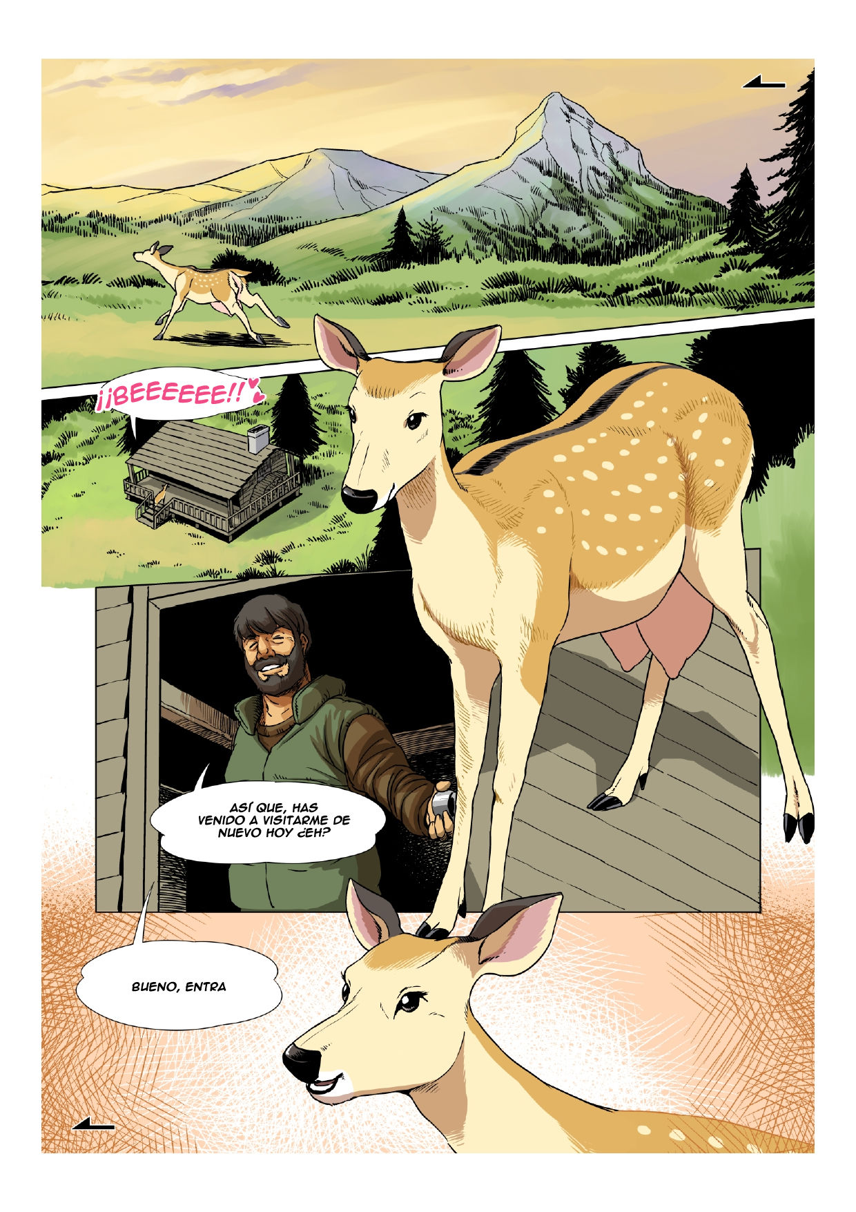 DEAR DEER WIFE LIFE / QUERIDA CIERVA NOVIA DEL BOSQUE page 2 full