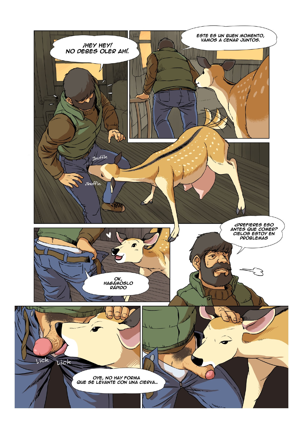 DEAR DEER WIFE LIFE / QUERIDA CIERVA NOVIA DEL BOSQUE page 3 full