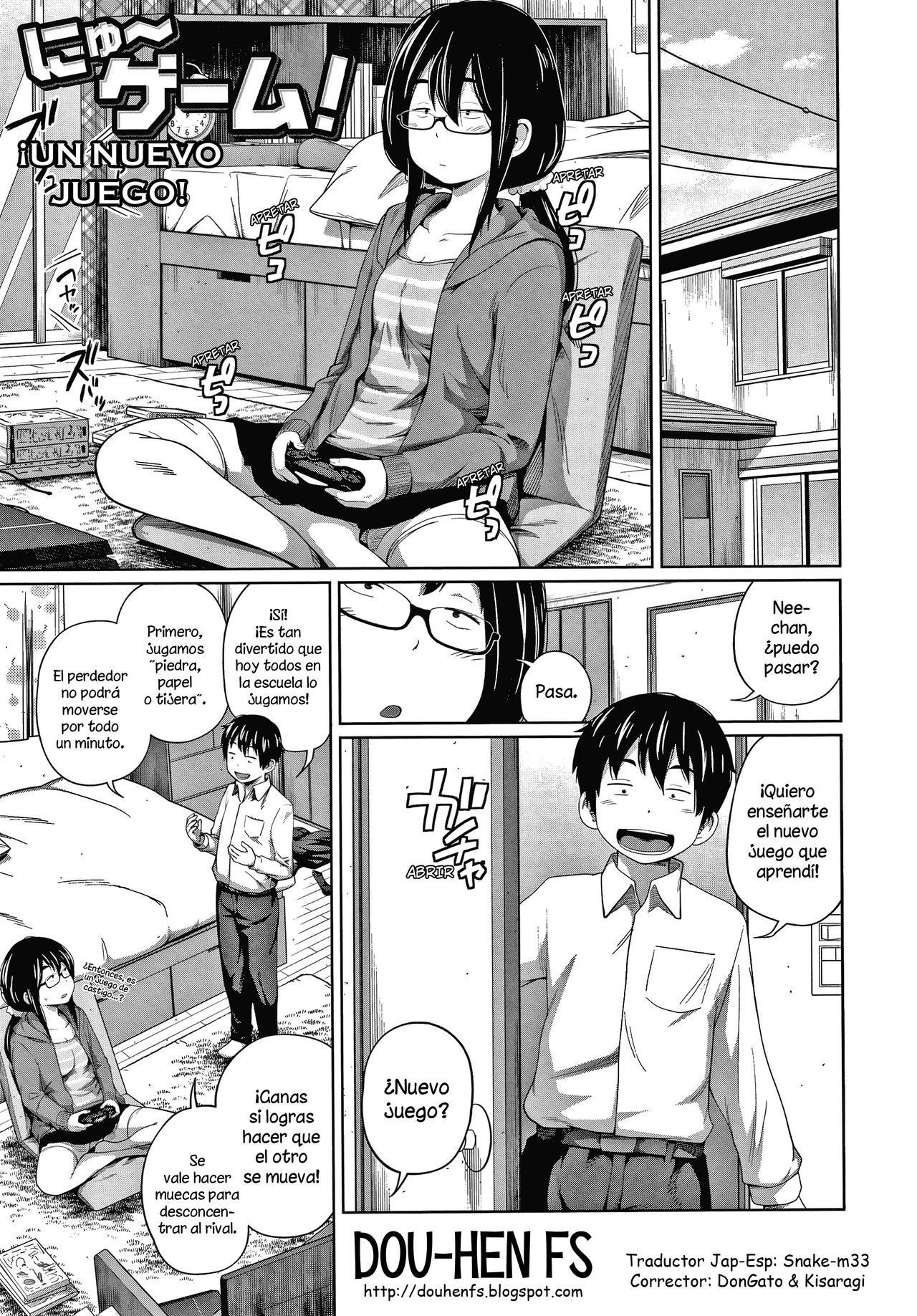 New Game! | ¡Un nuevo juego! page 1 full