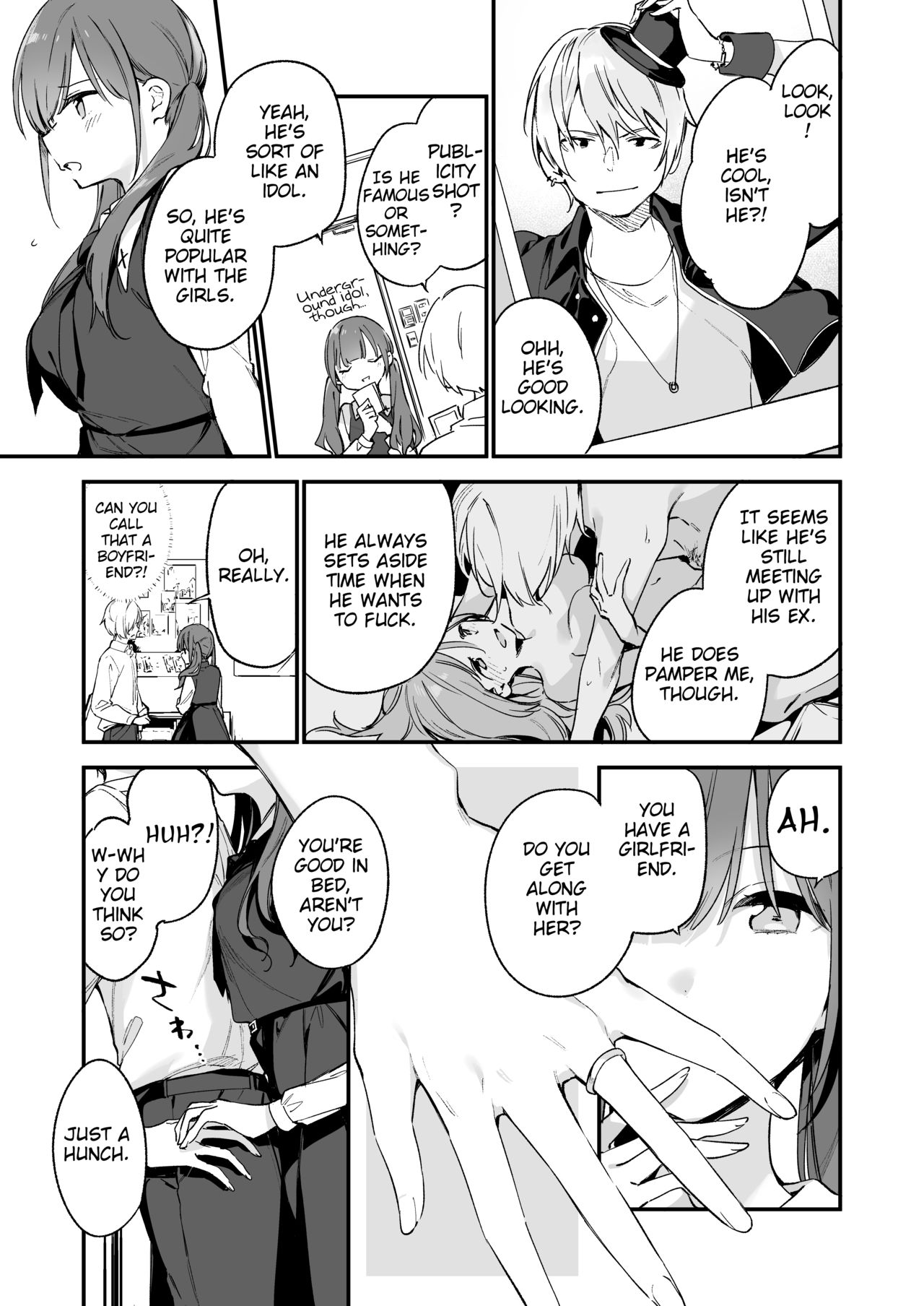 Tsugou Yoku Dakeru SeFri JK ga Ireba Yarasete kurenai Kanojo wa Iranai | Who needs a girlfriend who won't let me fuck her when I have a JK Fuck Buddy page 8 full