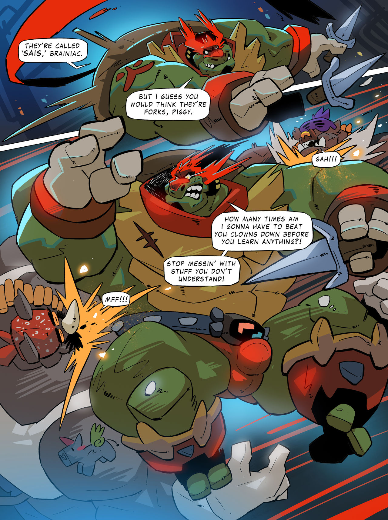 Troublesome Mutant Ninja Turtle HD page 5 full