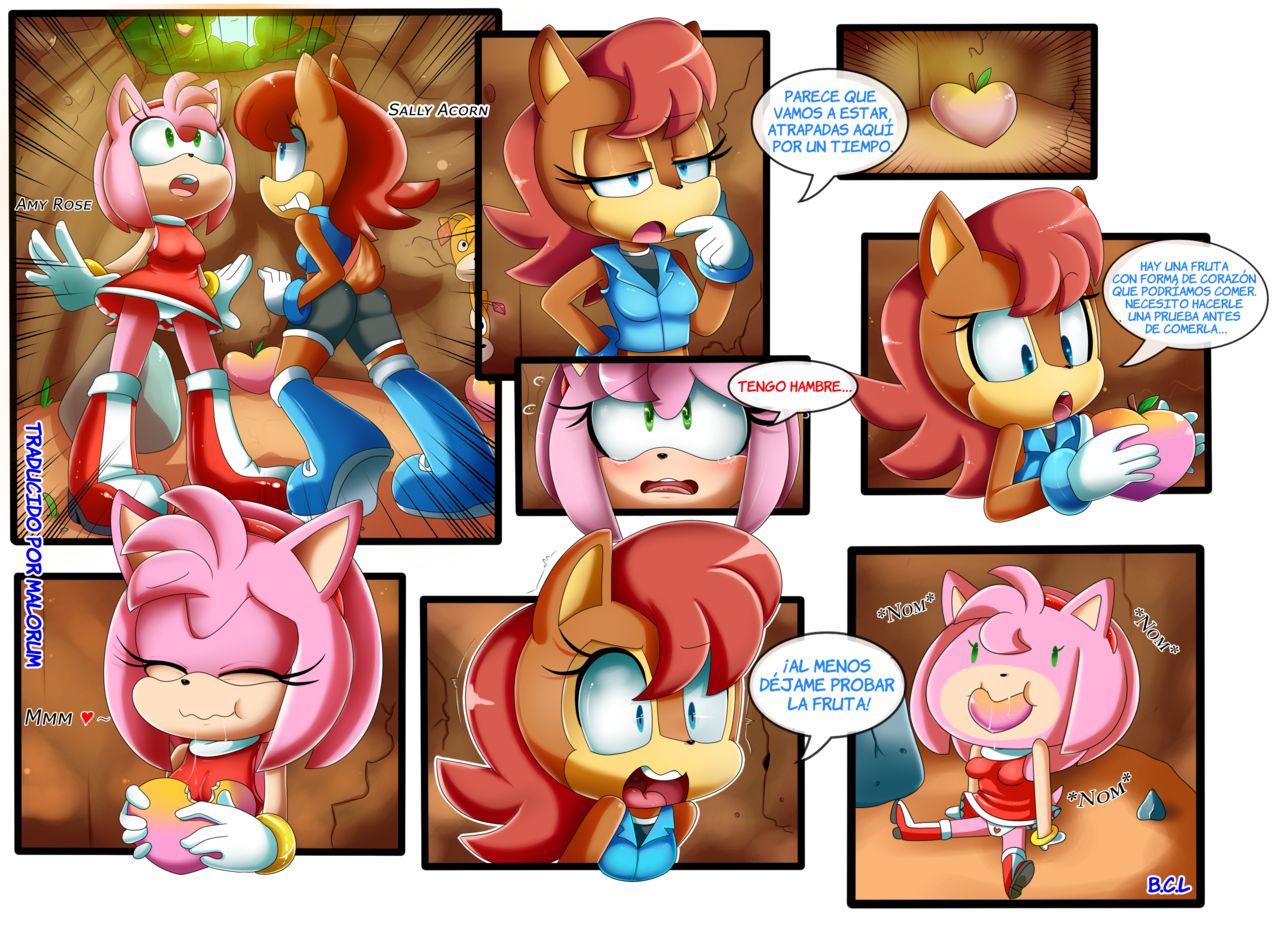 Sally &amp; Amy in The Forbidden fruit | En La Fruta Prohibida page 2 full