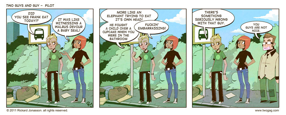 Two Guys &amp; Guy page 1 full