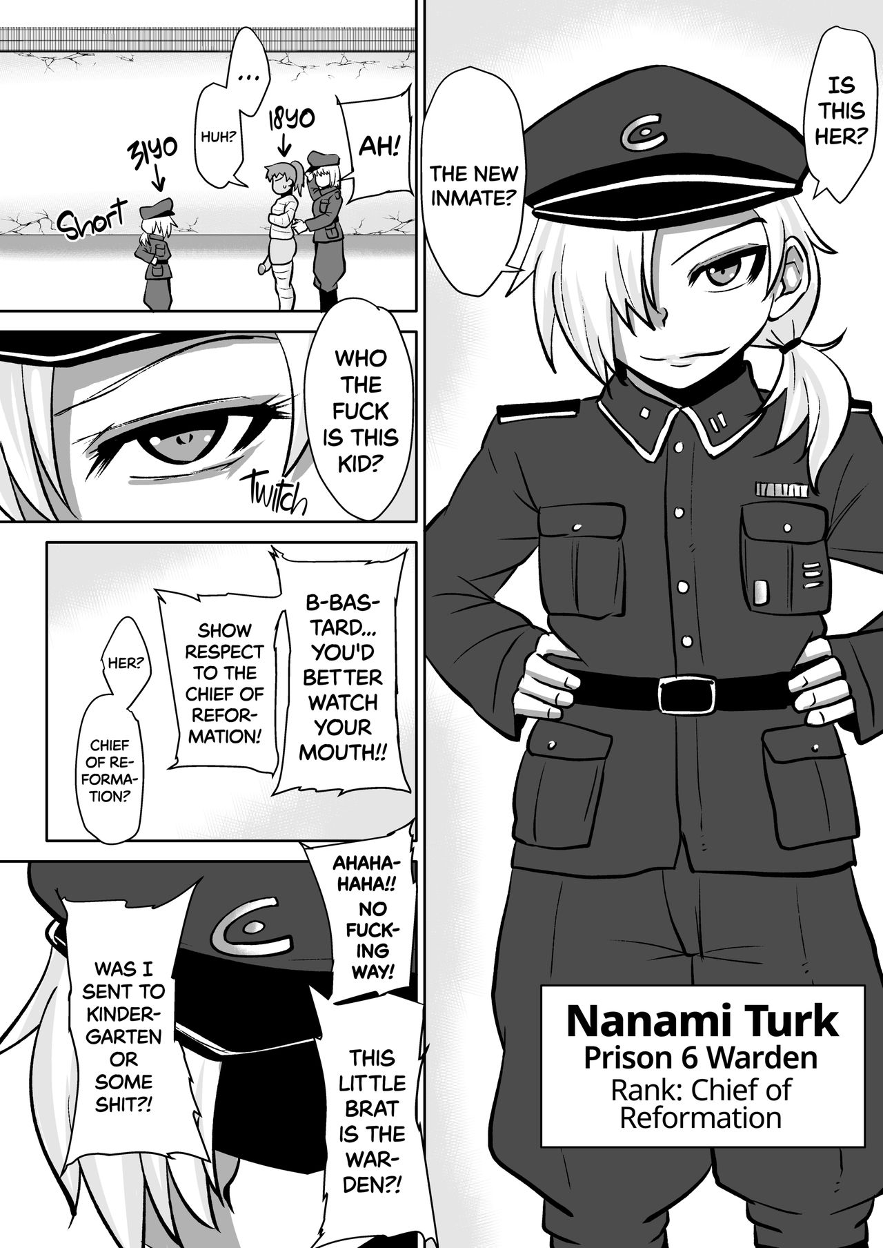 Futanari Prison Dairoku Kangoku Houkoku | Futanari Prison Report from Prison 6 page 5 full