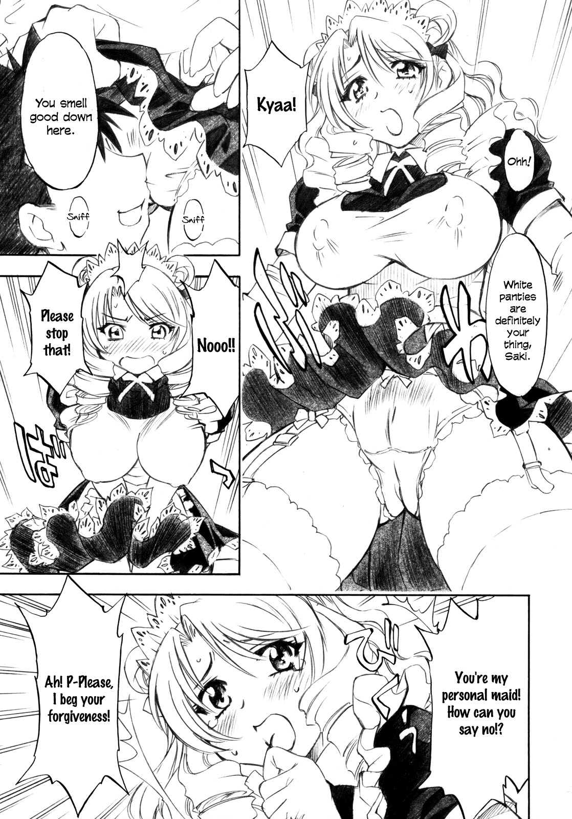 Troublekko ~Saki &amp; Aya &amp; Rin~ page 8 full