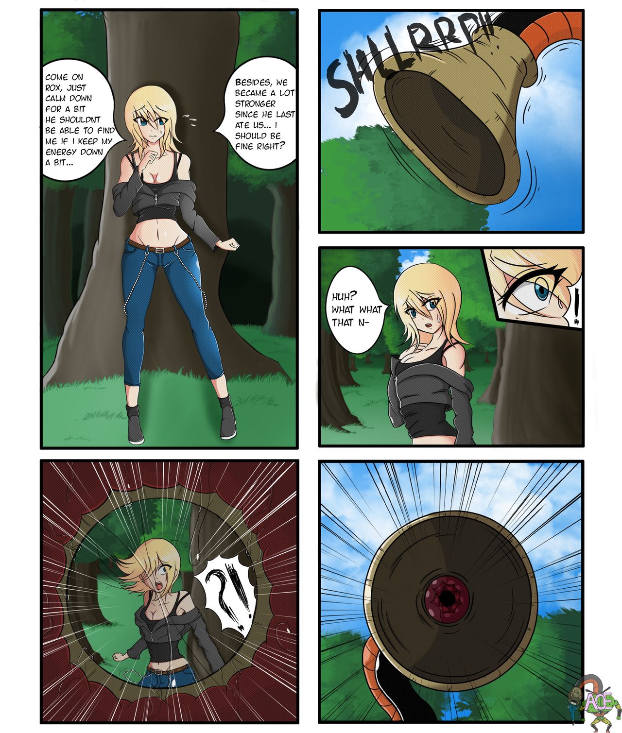 Roxanne Absorption Comic Full page 1 full
