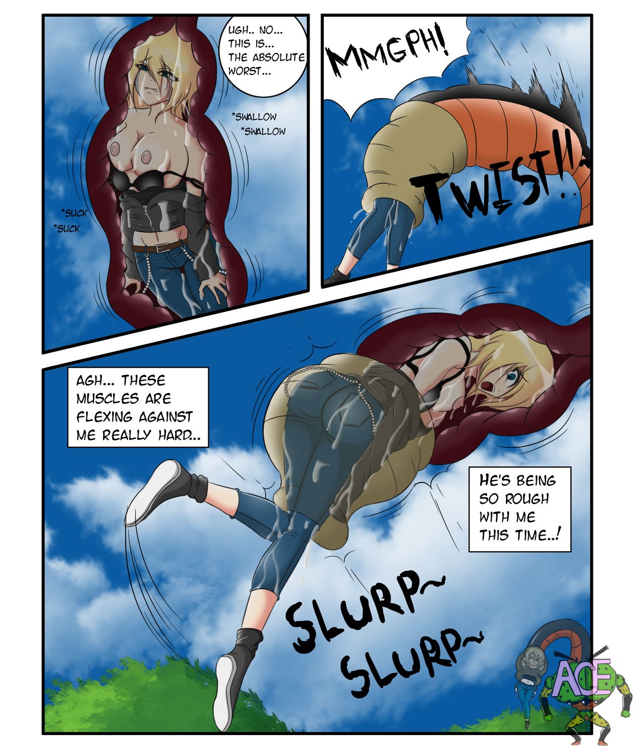 Roxanne Absorption Comic Full page 9 full