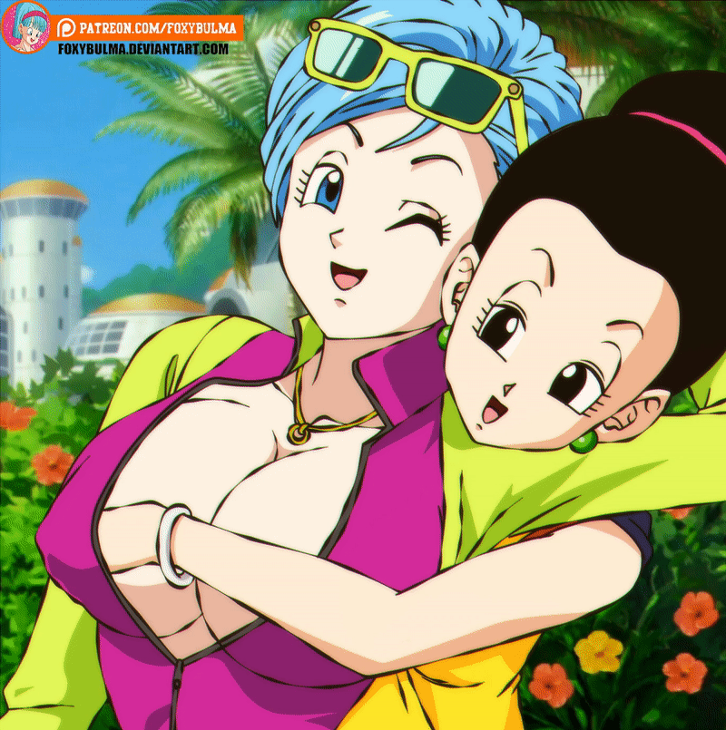 Chi-Chi and Bulma having fun page 1 full
