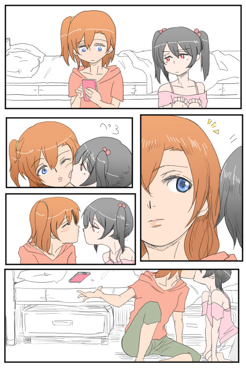 Honoka to Nico-chan ga Love ChuChu shiteru dake no Manga dayo! page 2 full