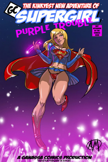 Supergirl : Purple Trouble cover