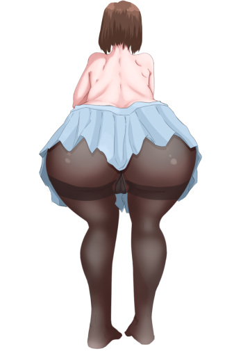 School girl Butt cover