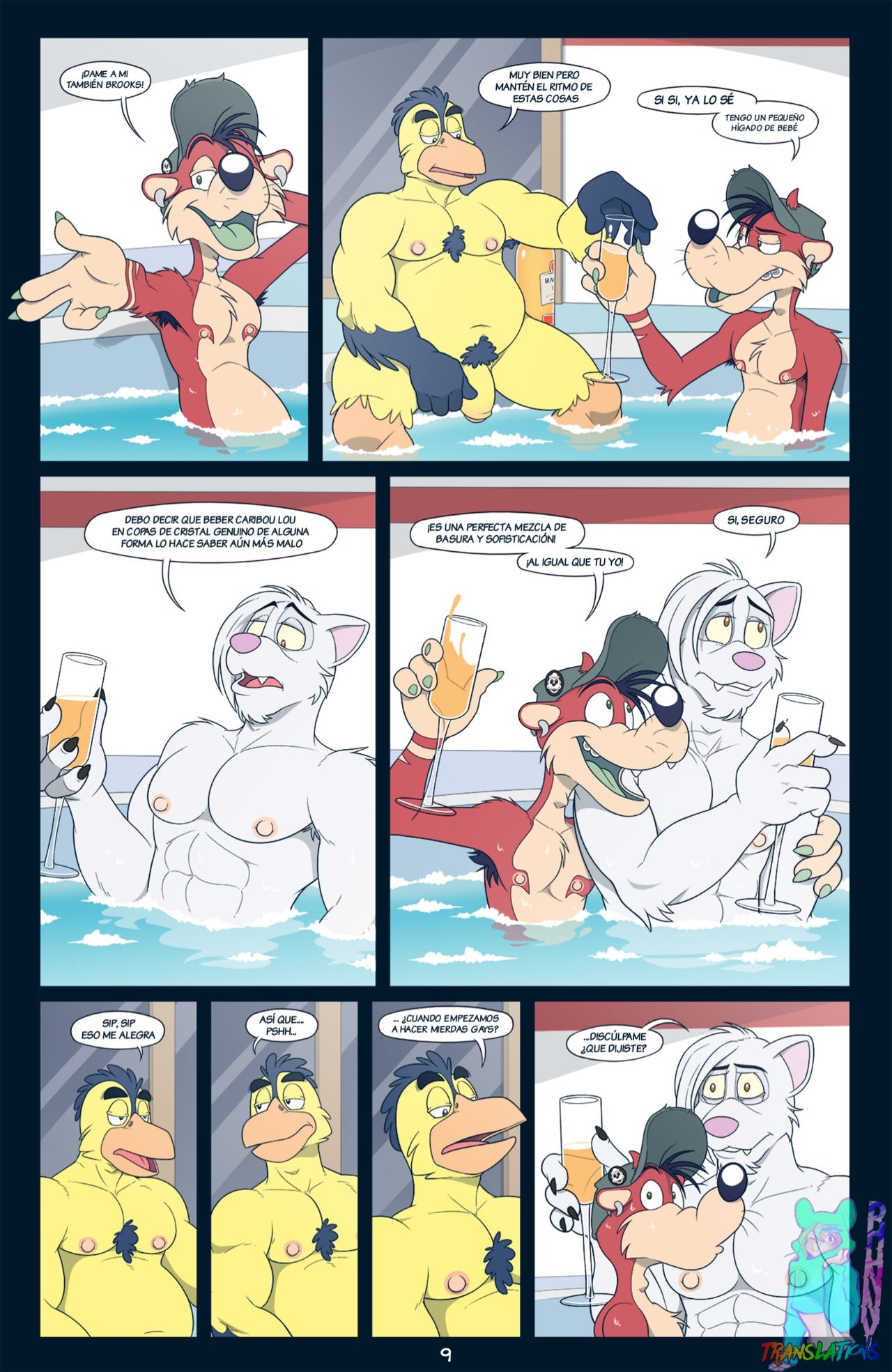 Naked Hot Tub Party page 10 full