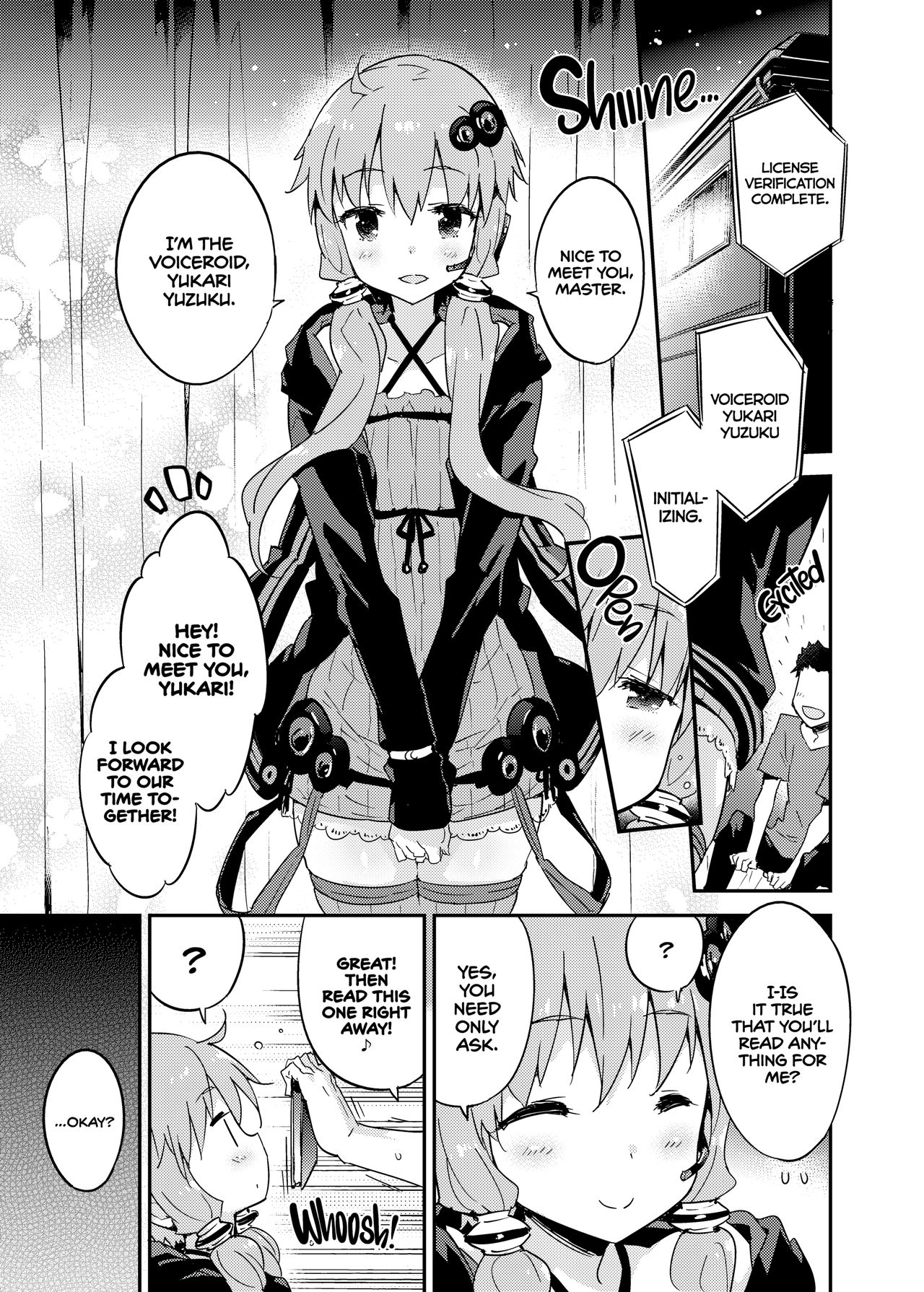 Voice Eroid + Sex Yuzuki Yukari page 2 full
