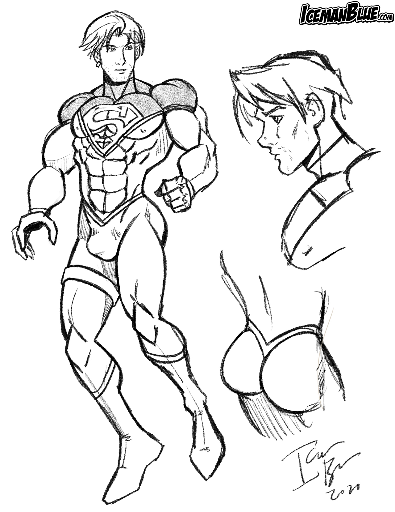 Superboy Solo page 8 full
