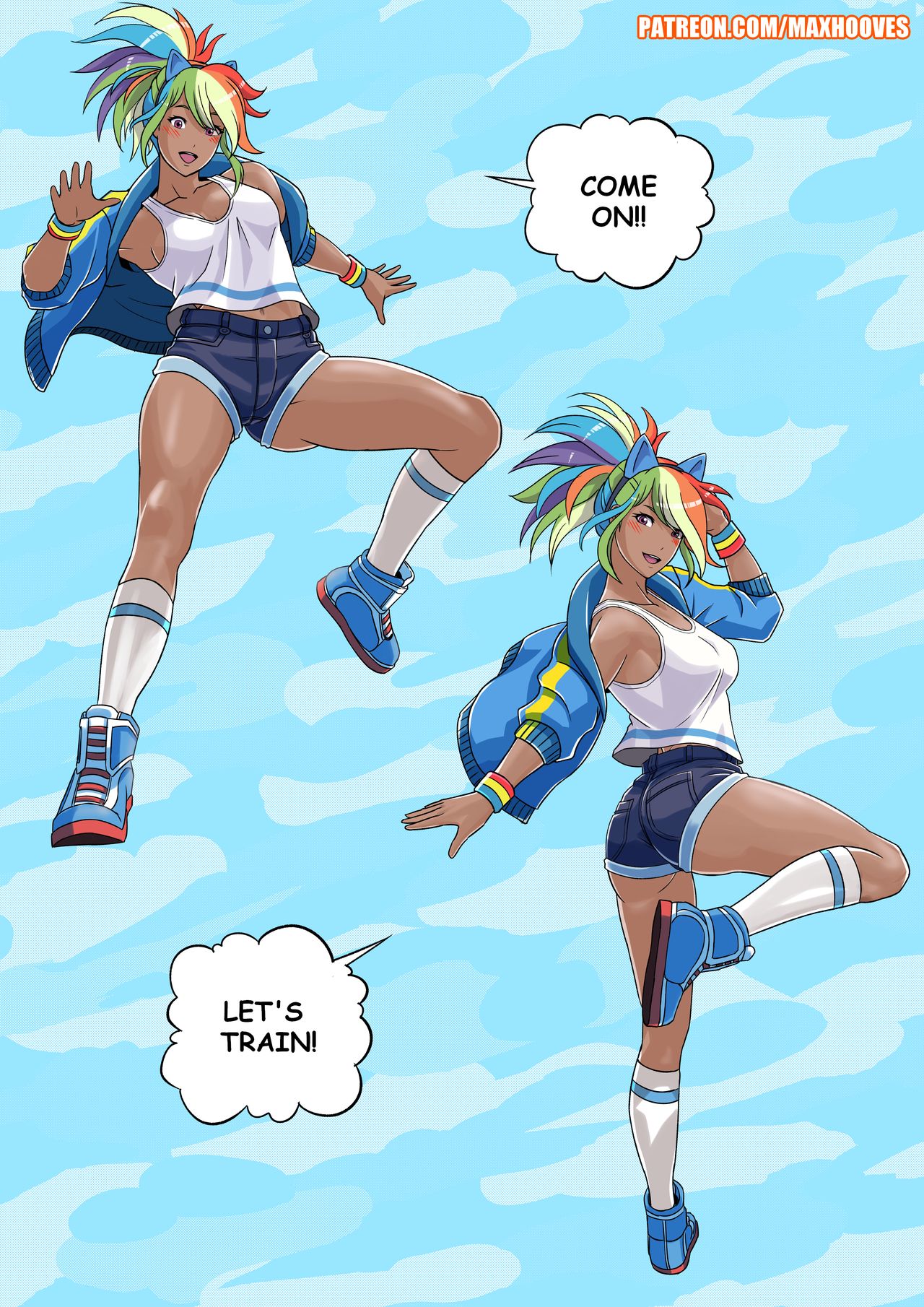 Let's Train With Rainbow page 3 full