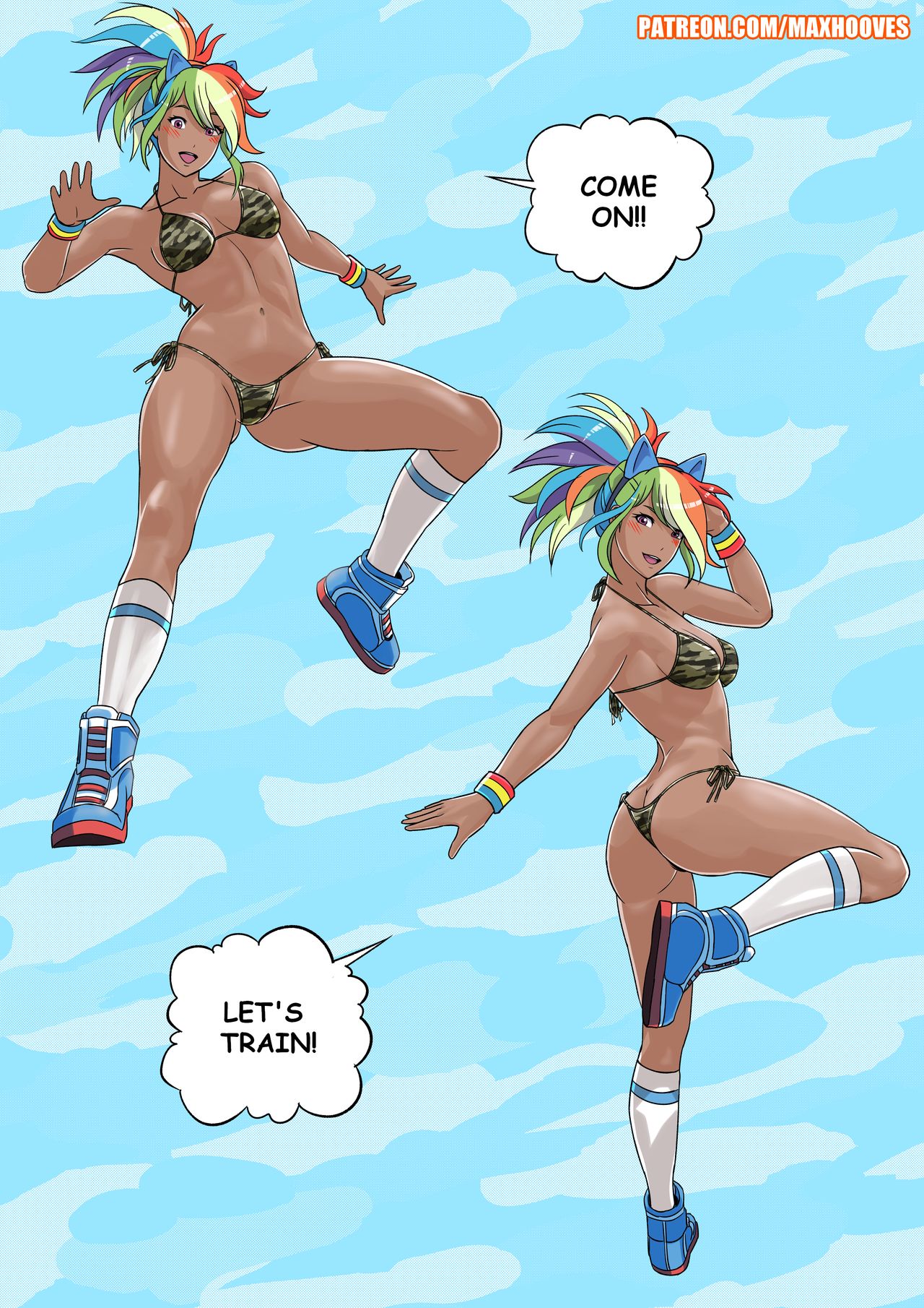 Let's Train With Rainbow page 4 full