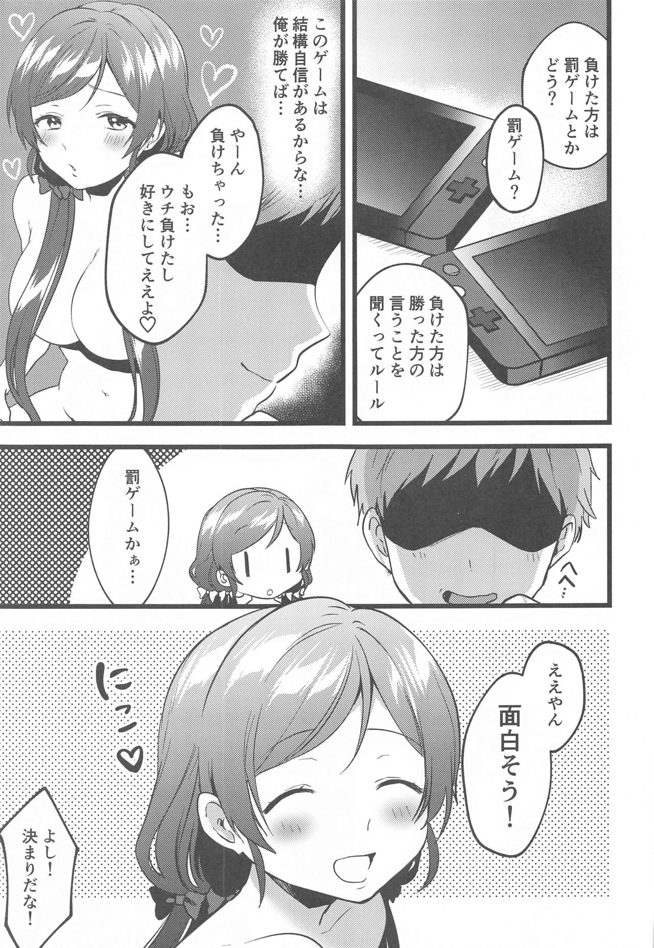 Megami-sama no Batsu Game page 4 full