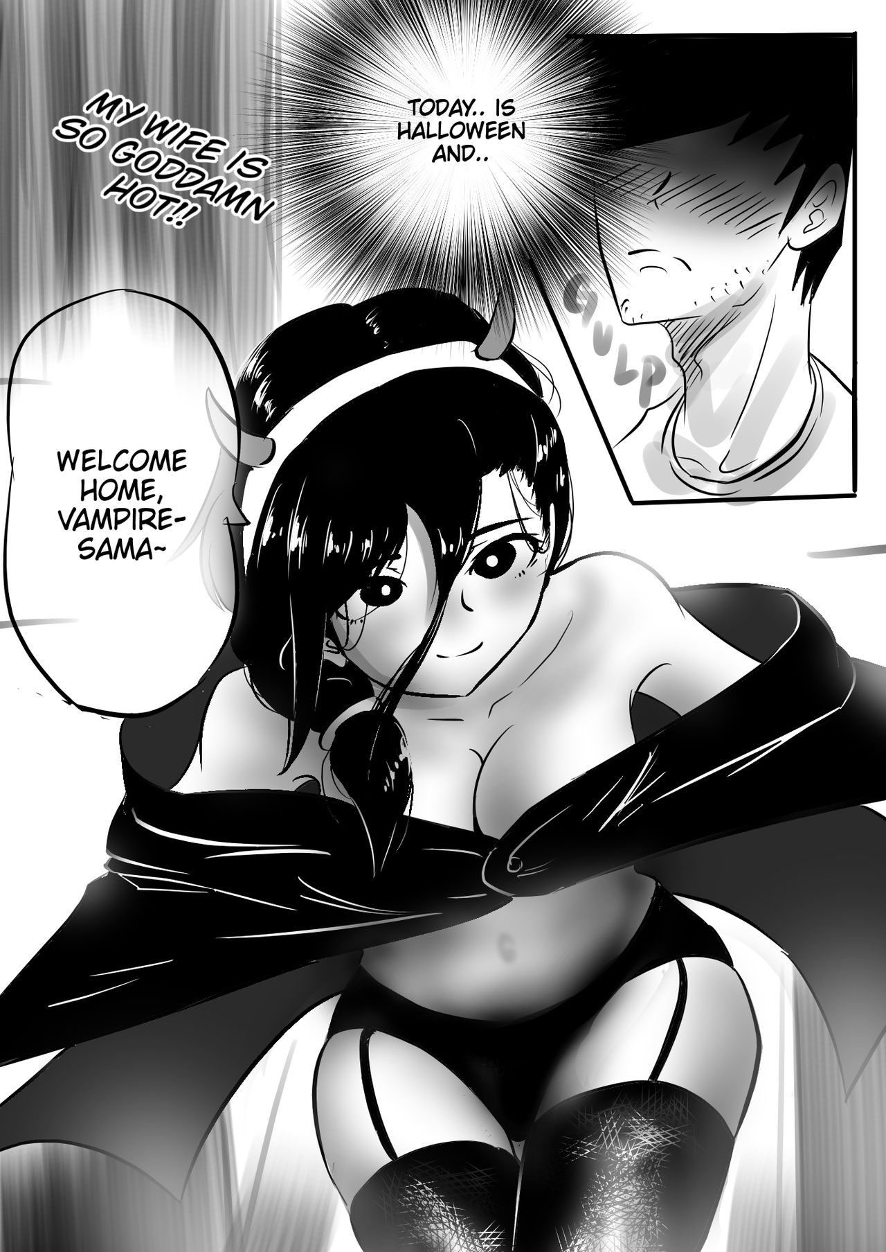 My cute cosplaying wife! page 3 full