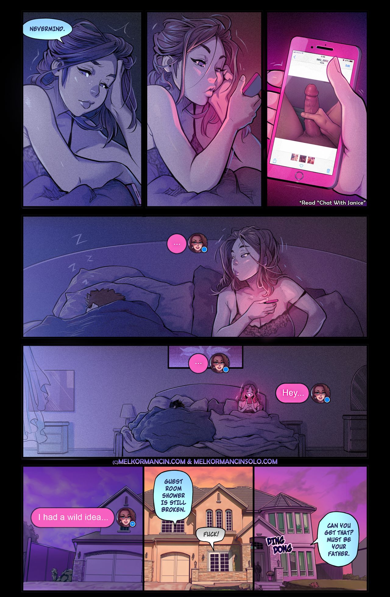The Naughty in-Law part 4 - Sweet Tooth page 9 full