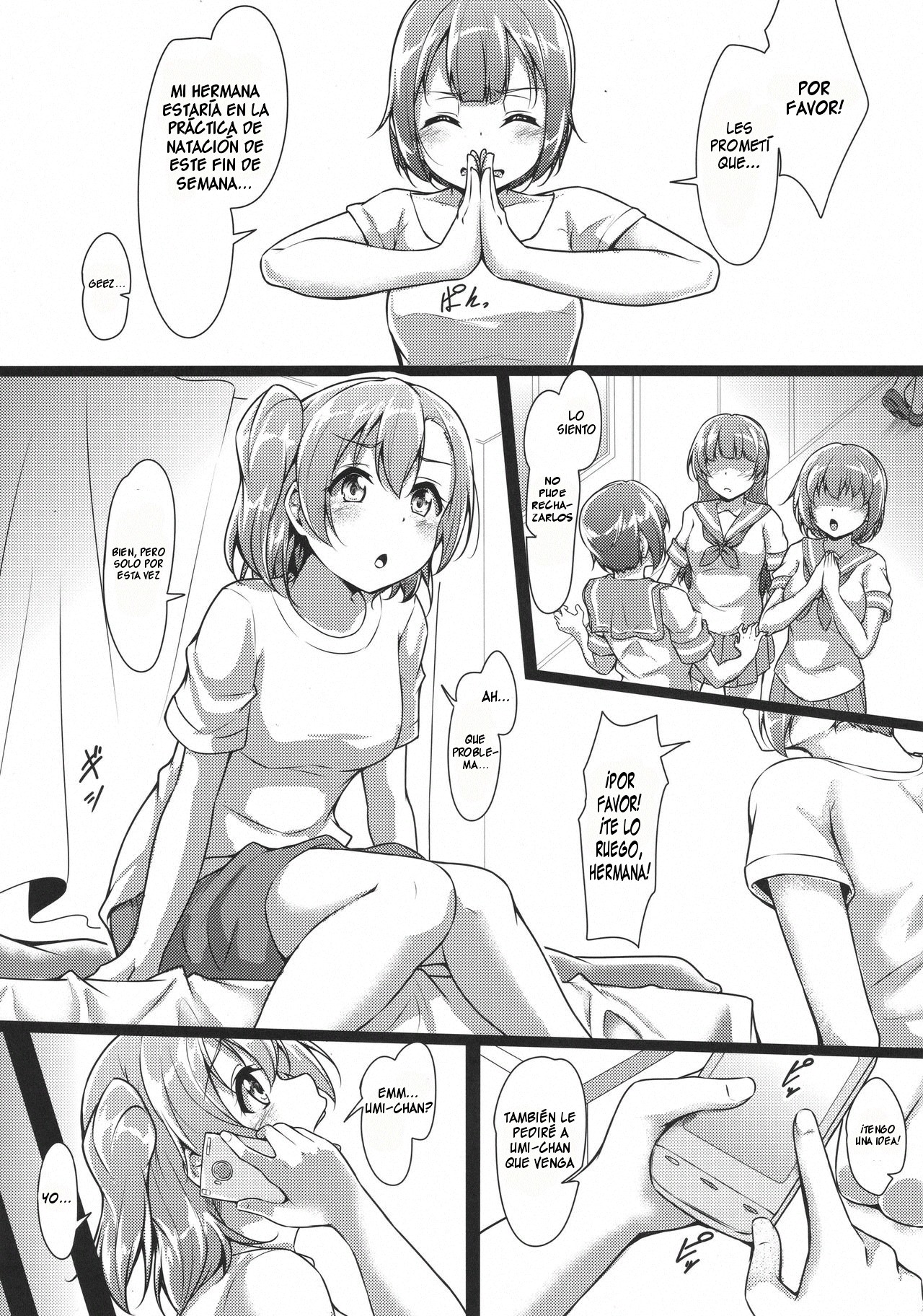 HONOKAN ~ School Mizugi de Fight da yo! page 3 full