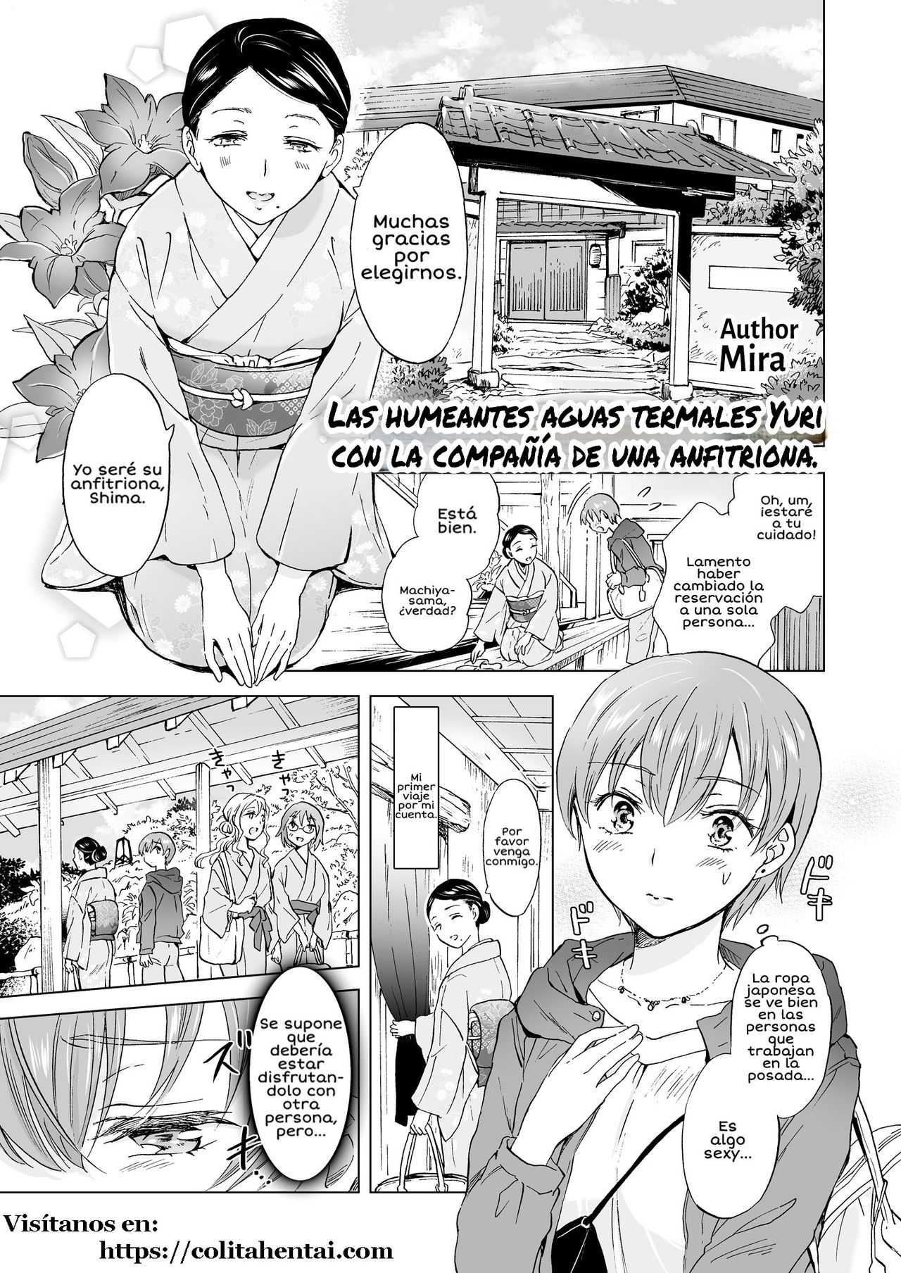 Okami to Yukemuri Yuri Ryokan page 1 full