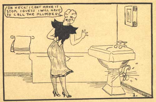 Blondie in "When Hubb'y's Away" page 2 full