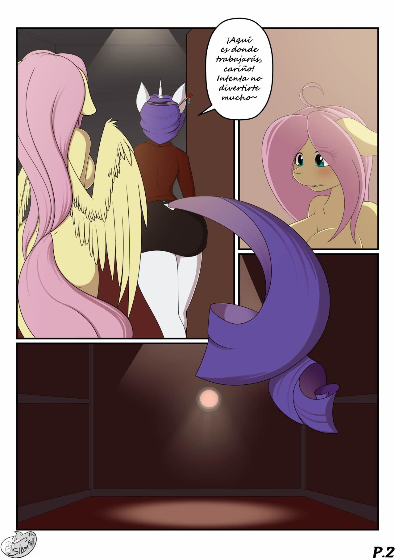 Fluttershy's Show / El Show de Fluttershy page 2 full