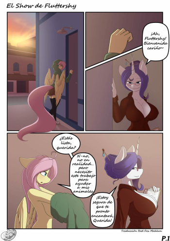 Fluttershy's Show / El Show de Fluttershy cover