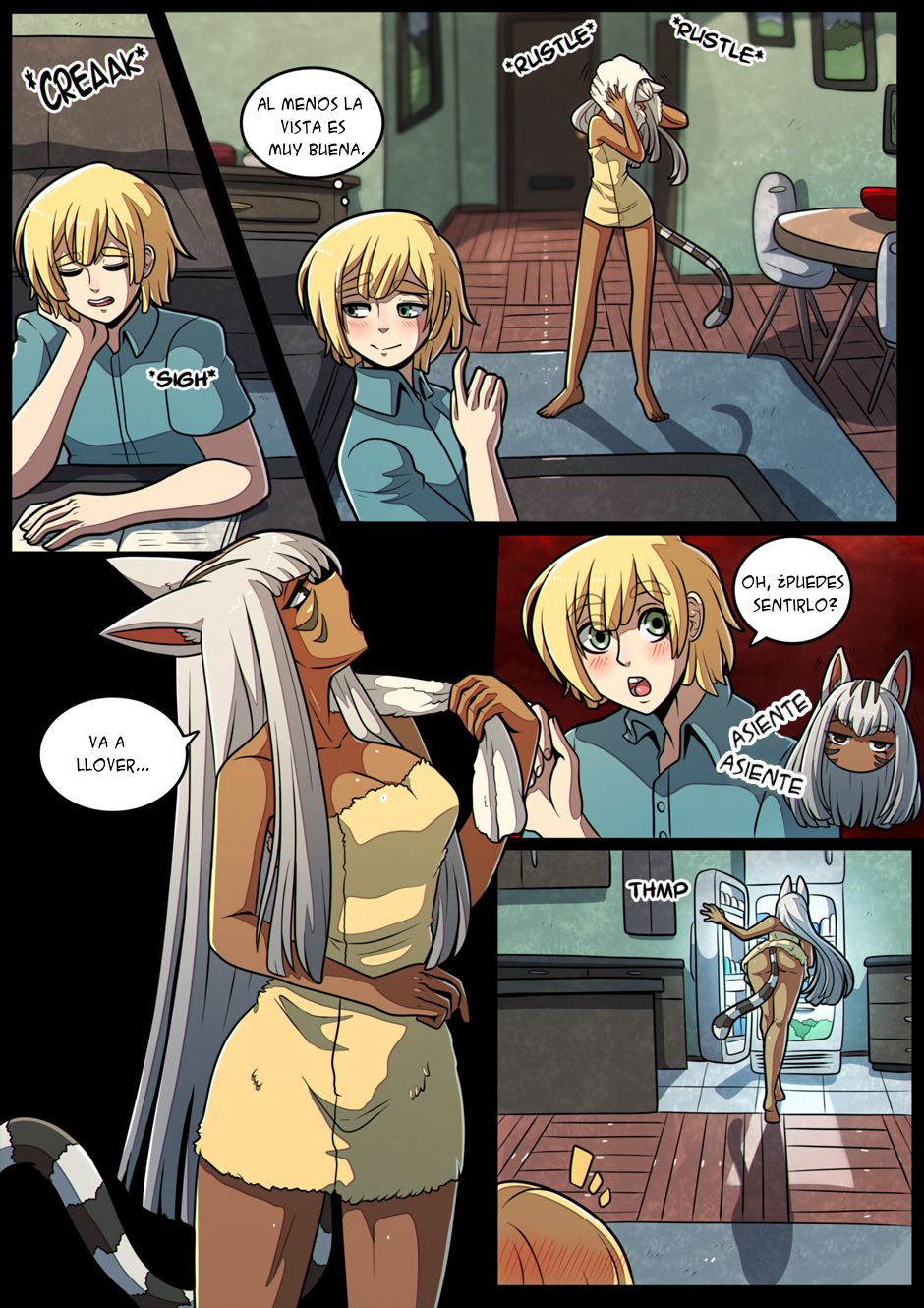 Mau is Restless  - Complete page 6 full