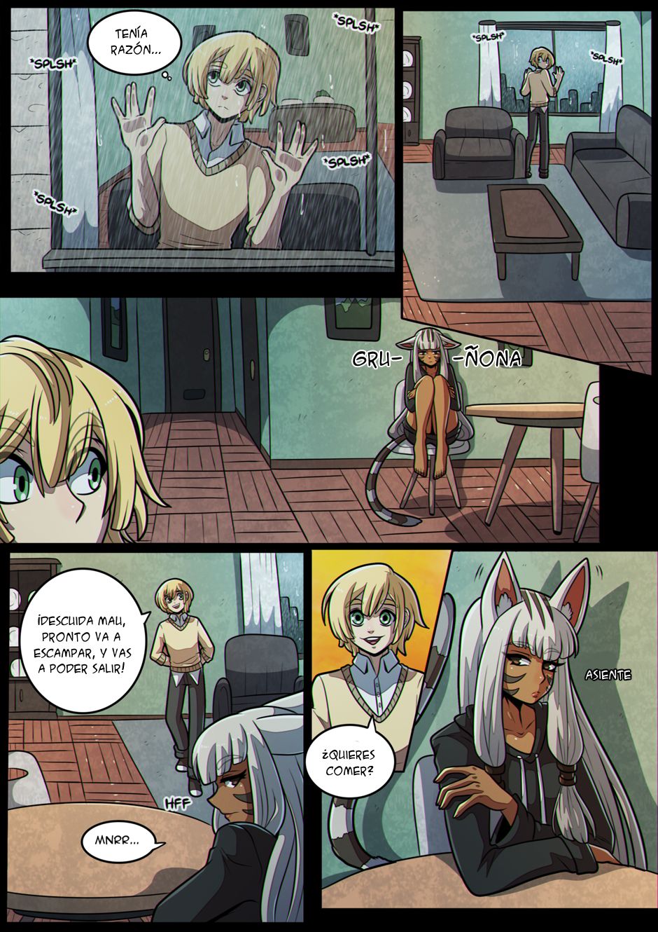 Mau is Restless  - Complete page 7 full