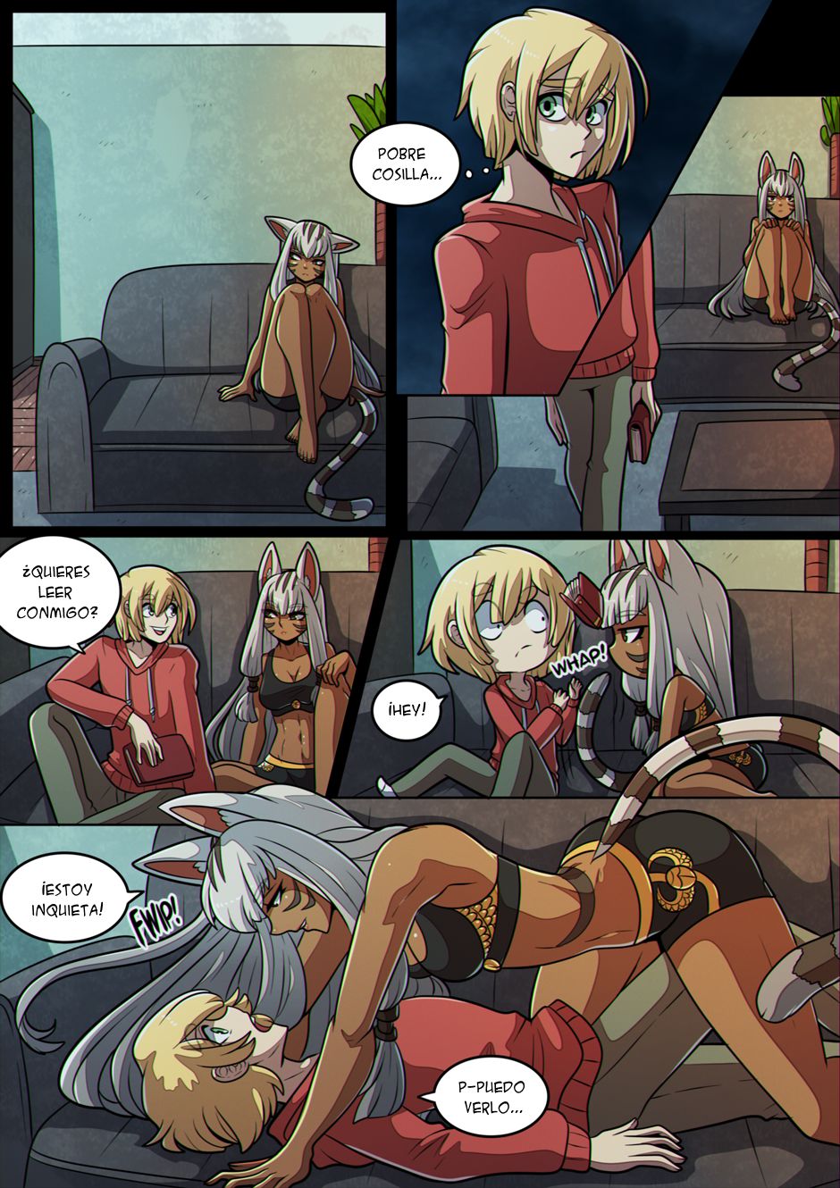 Mau is Restless  - Complete page 9 full