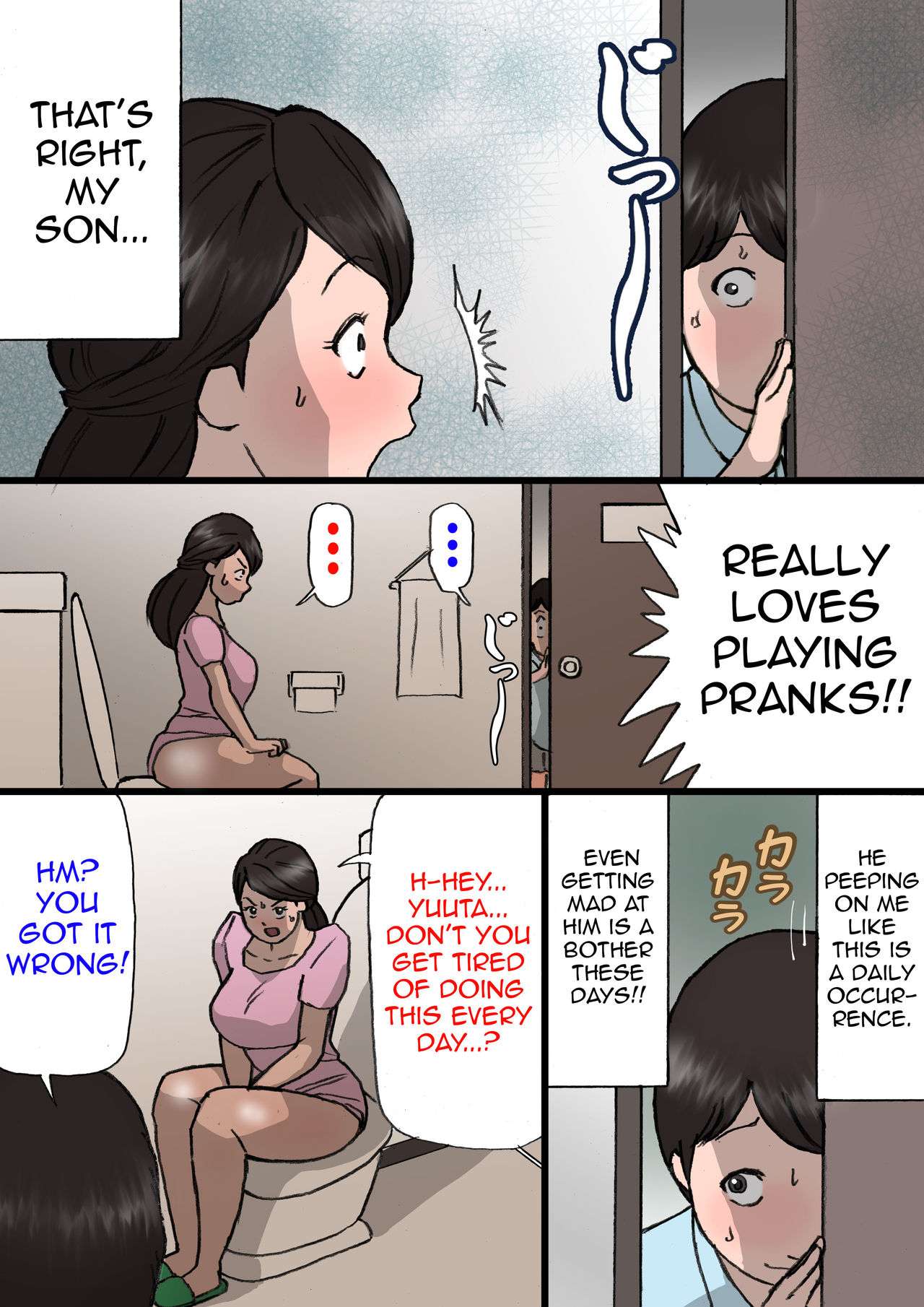 Okaa-san wa Itazura Musuko o Okorenai page 5 full