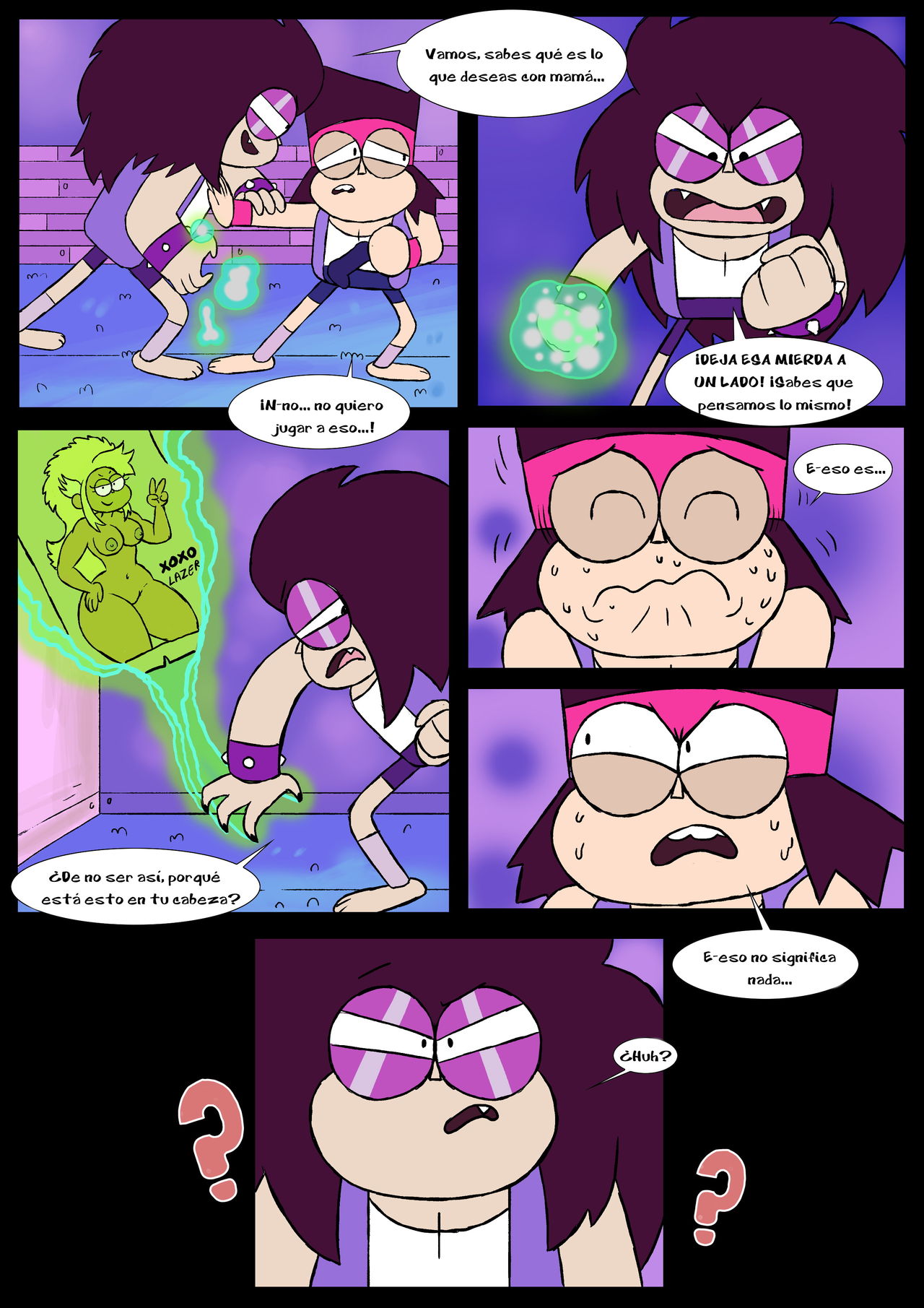OK KO Comic -  -  - Complete page 4 full
