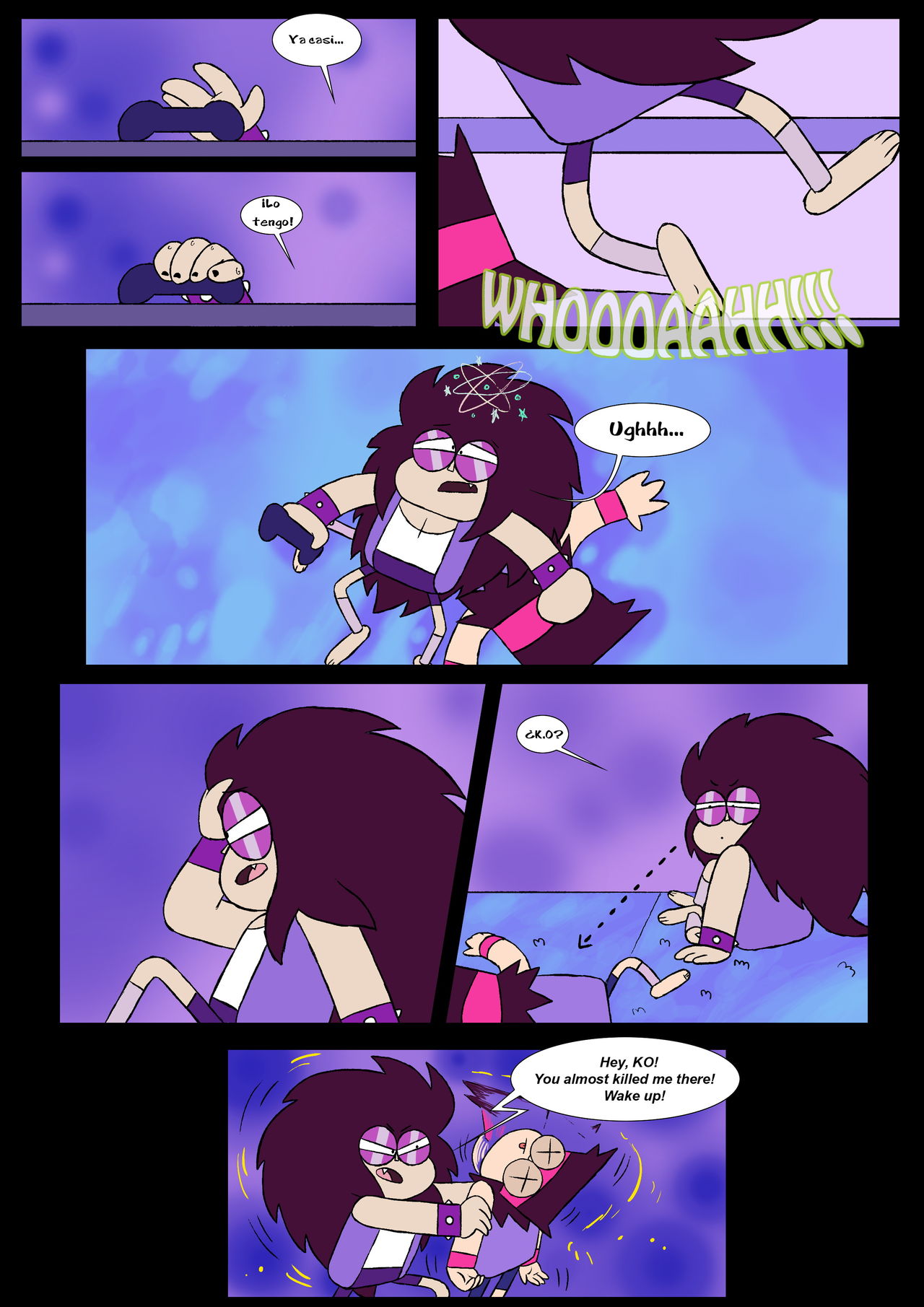 OK KO Comic -  -  - Complete page 6 full