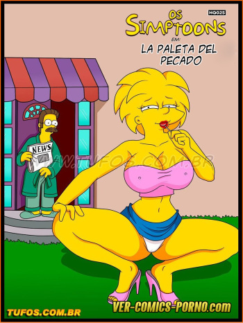 La Paleta del Pecado   Los Simpsons Porno cover