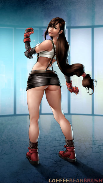 tifa lockhart boobjob cover
