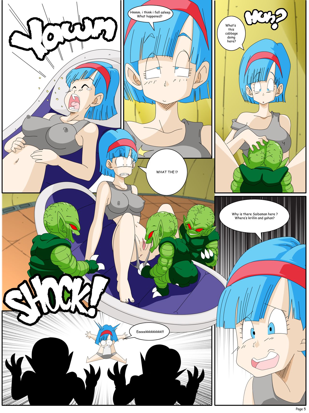Bulma's Nightmare page 9 full