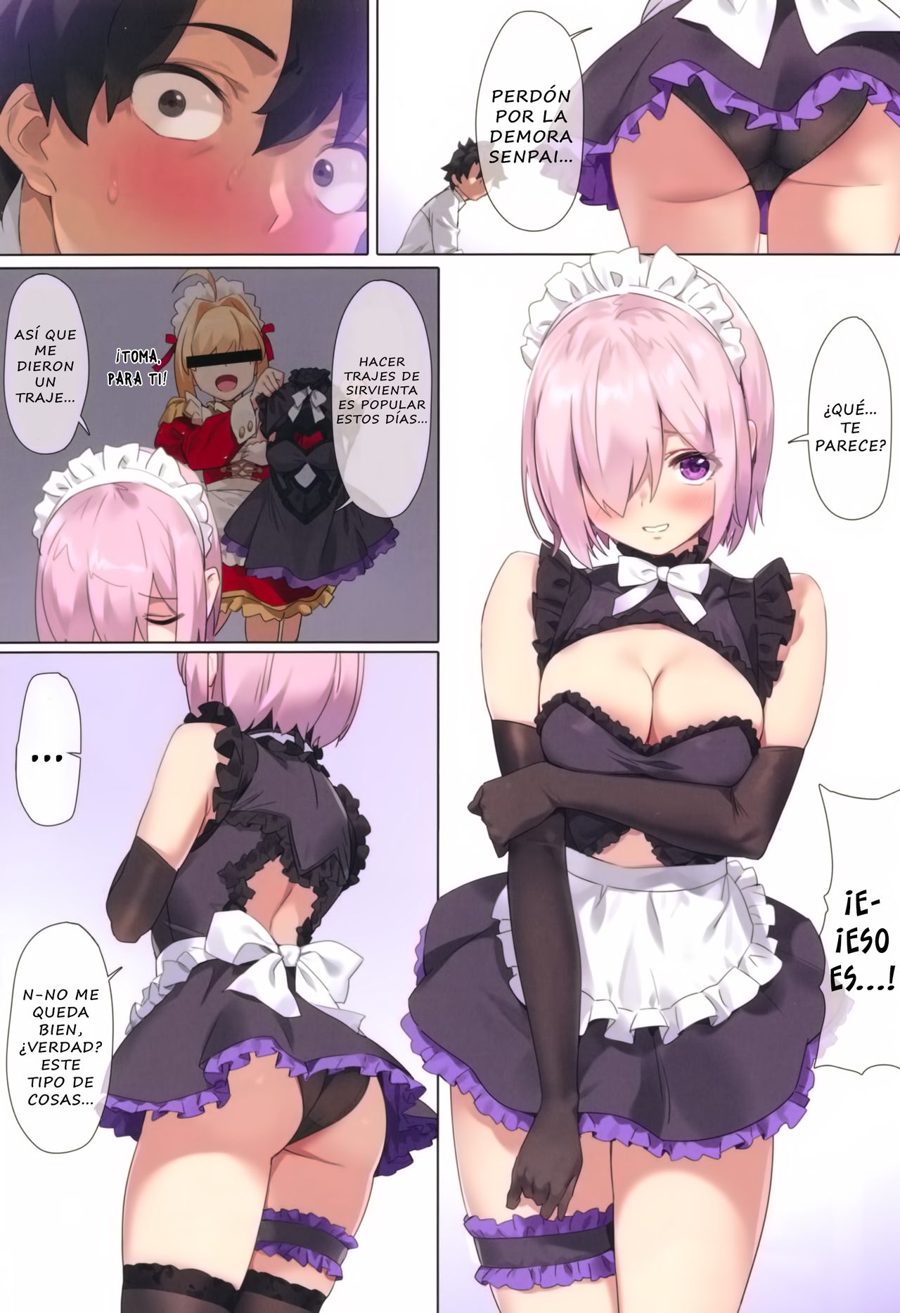 Chaldea Maid #Mash page 4 full