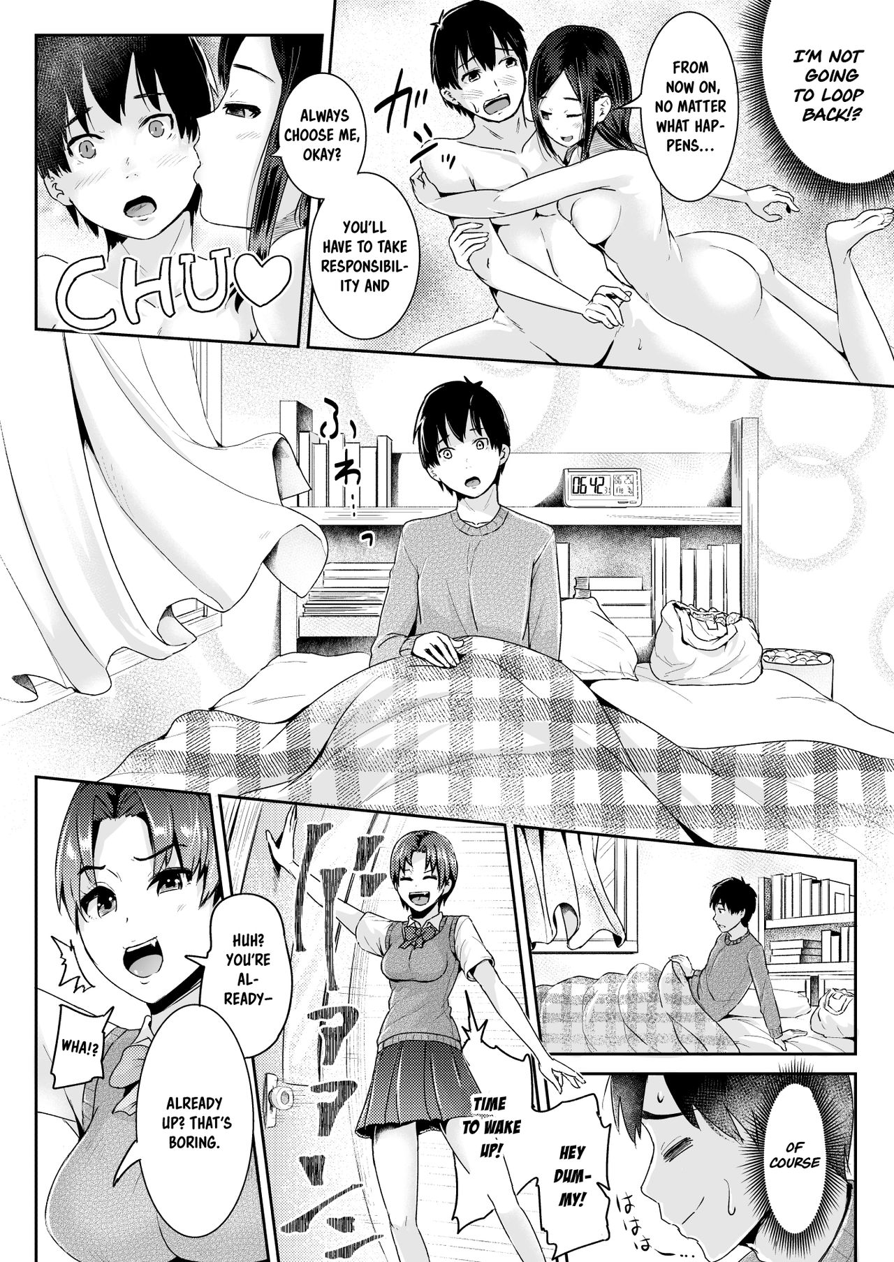 Doutei no Ore o Yuuwaku suru Ecchi na Joshi-tachi!? 8  | Perverted girls are seducing me, a virgin boy!? 8 page 7 full