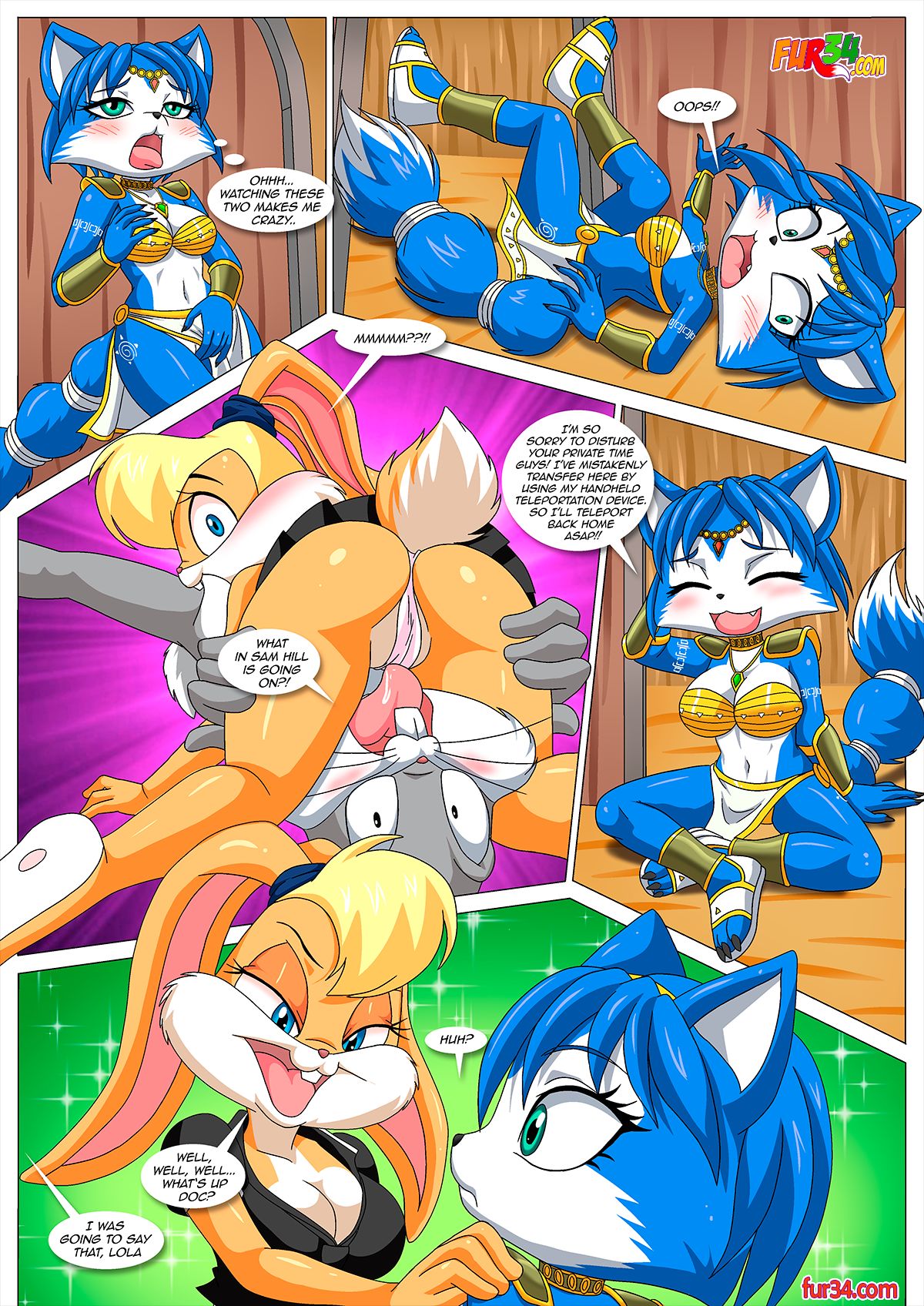 Palcomix: Krystal’s Looney Love page 6 full