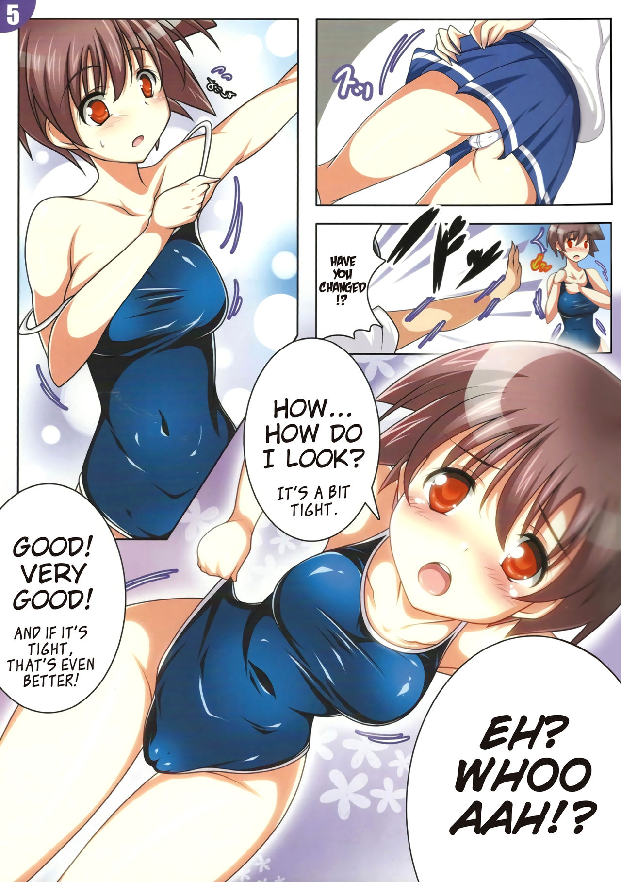 Sukumizu Kaika | School Swimsuit Blooming page 4 full